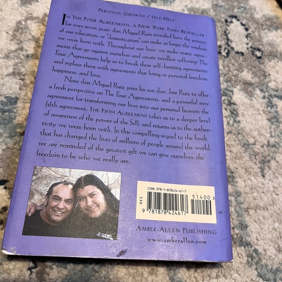The Fifth Agreement by Don Miguel Ruiz Multicolor - Picture 6 of 7